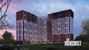 1-к квартира, строящийся дом, 36м2, 8/17 этаж