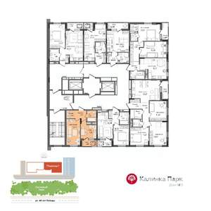 1-к квартира, вторичка, 31м2, 16/17 этаж